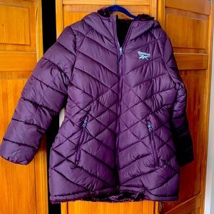NWT Cranberry reversible Reebok Women’s puffer jacket
